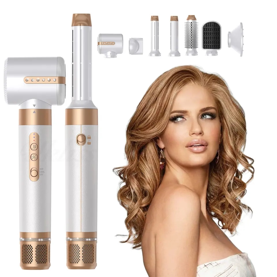 7-in-1 Airwrap Hair Styler for Curls, Waves & Straightening