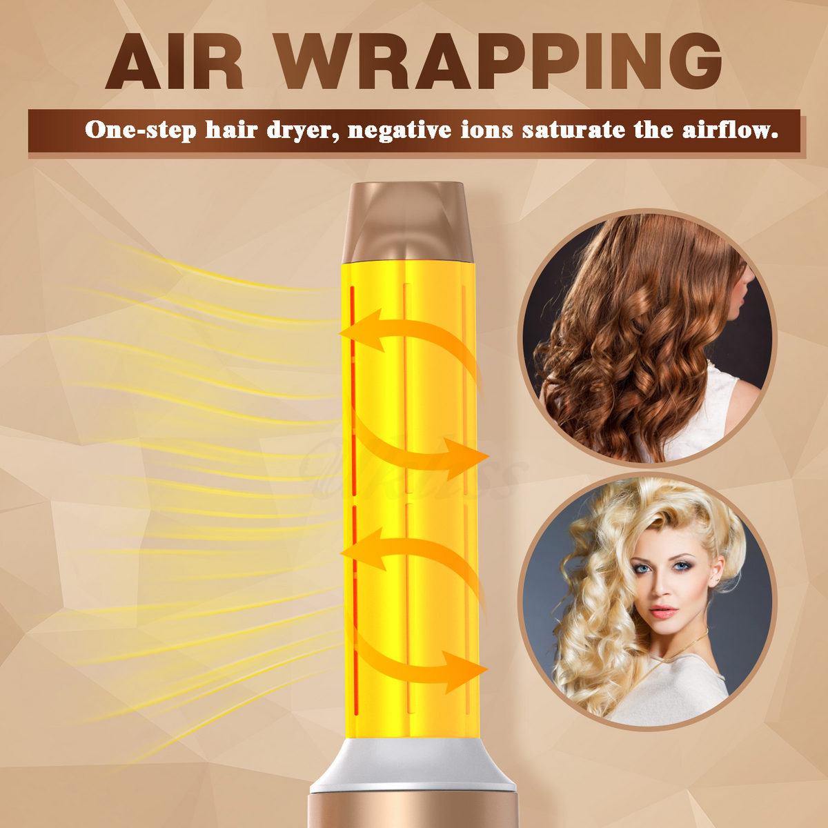 7-in-1 Airwrap Hair Styler for Curls, Waves & Straightening