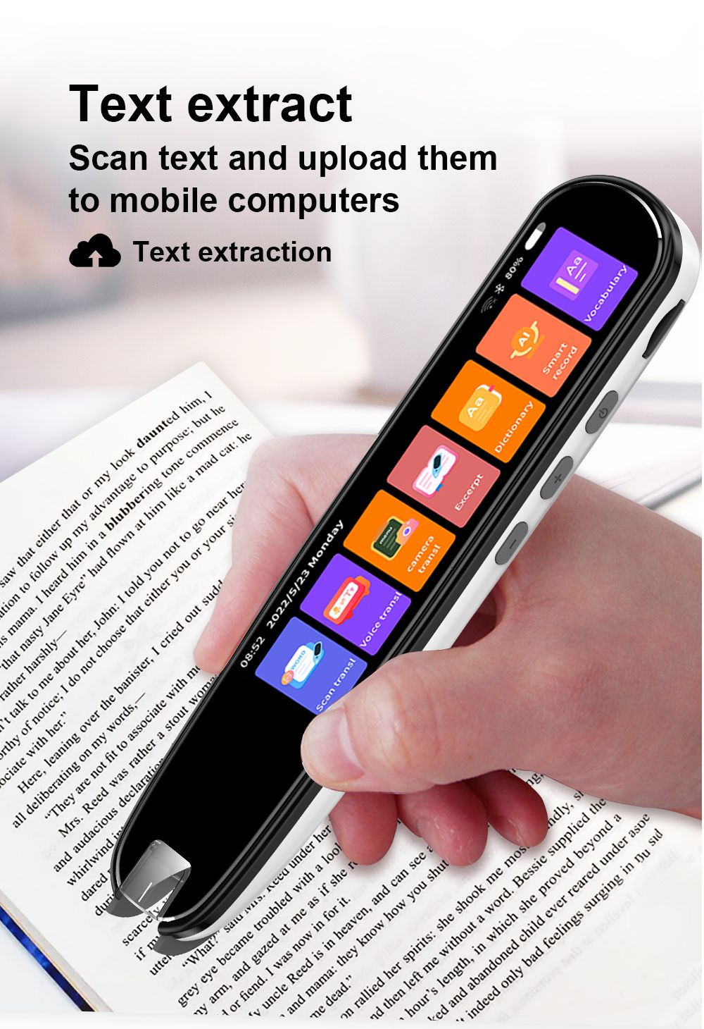 112-Language Instant Translation Pen for Text & Speech